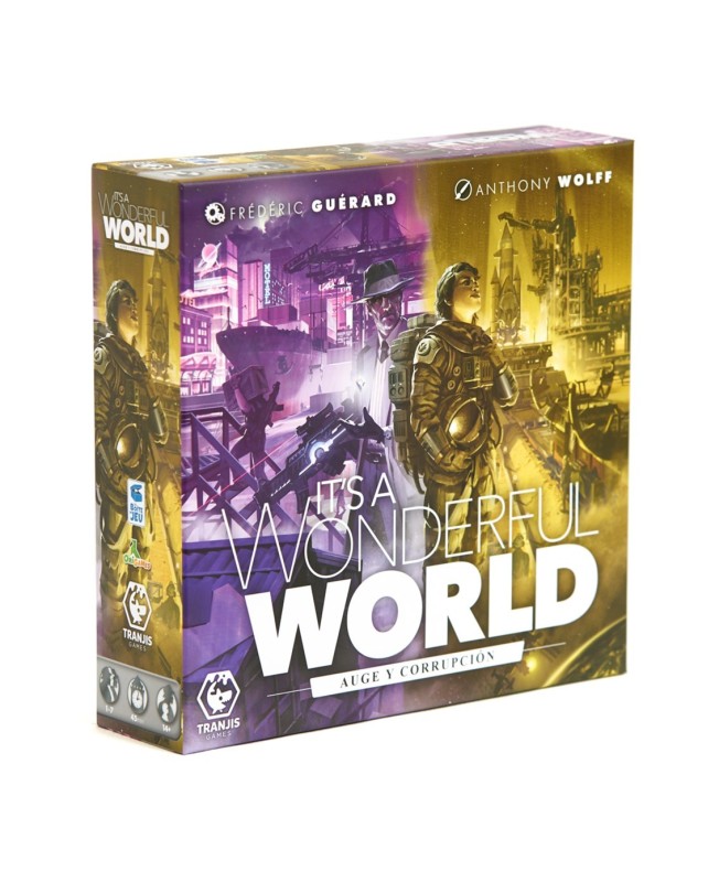 Expansion juego de mesa its a wonderful world -  auge y corrupcion