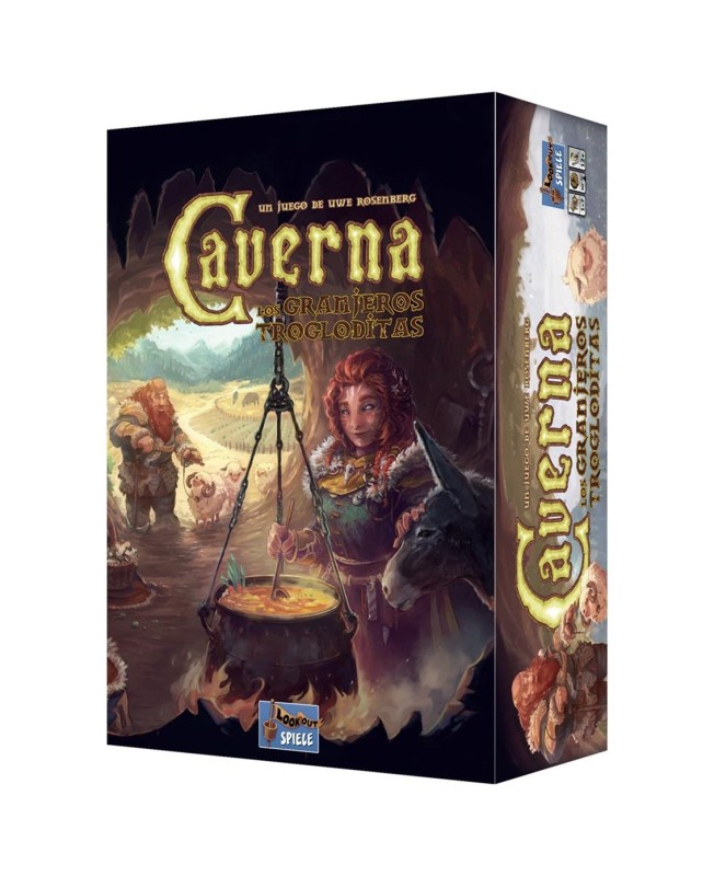 Juego de mesa caverna: los granjeros trogloditas pegi 12