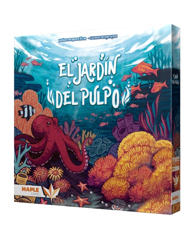 Juego de mesa el jardin del pulpo pegi 8