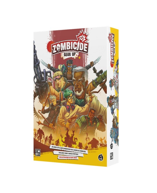 Juego de mesa zombicide: gear up pegi 14