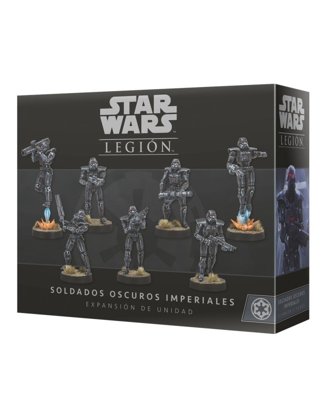 Juego de mesa star wars legion soldados oscuros imperiales edad recomendada 14