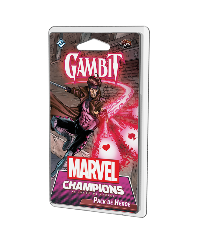 Juego de mesa marvel champions gambit edad recomendada 14