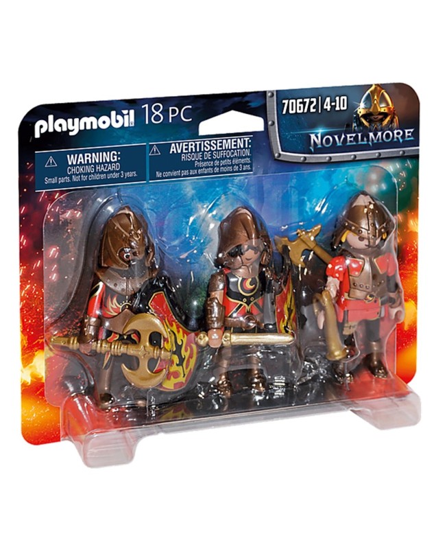 Playmobil set de 3 bandidos de burnham