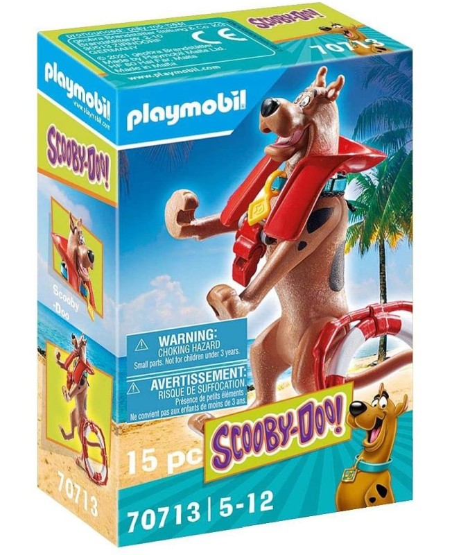 Playmobil scooby - doo! figura coleccionable socorrista