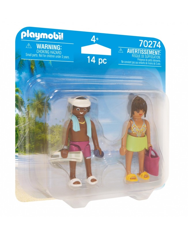 Playmobil figuras pareja de vacaciones