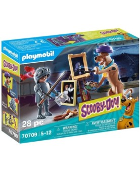 Playmobil scooby - doo! aventura con black knight