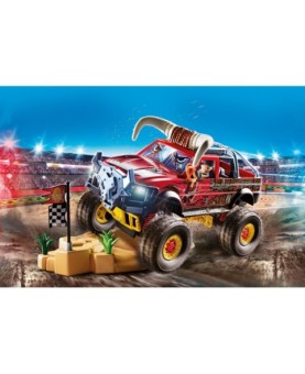 Playmobil stuntshow monster truck horned