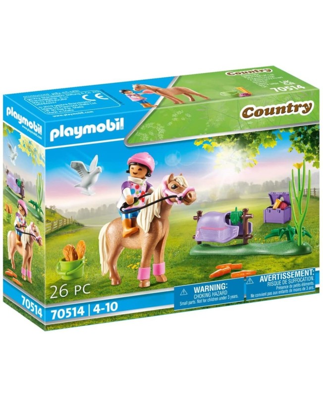 Playmobil coleccionable poni islandes