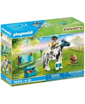 Playmobil coleccionable pony lewitzer