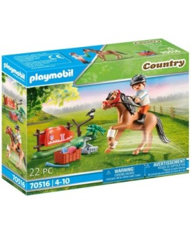 Playmobil coleccionable pony connemara