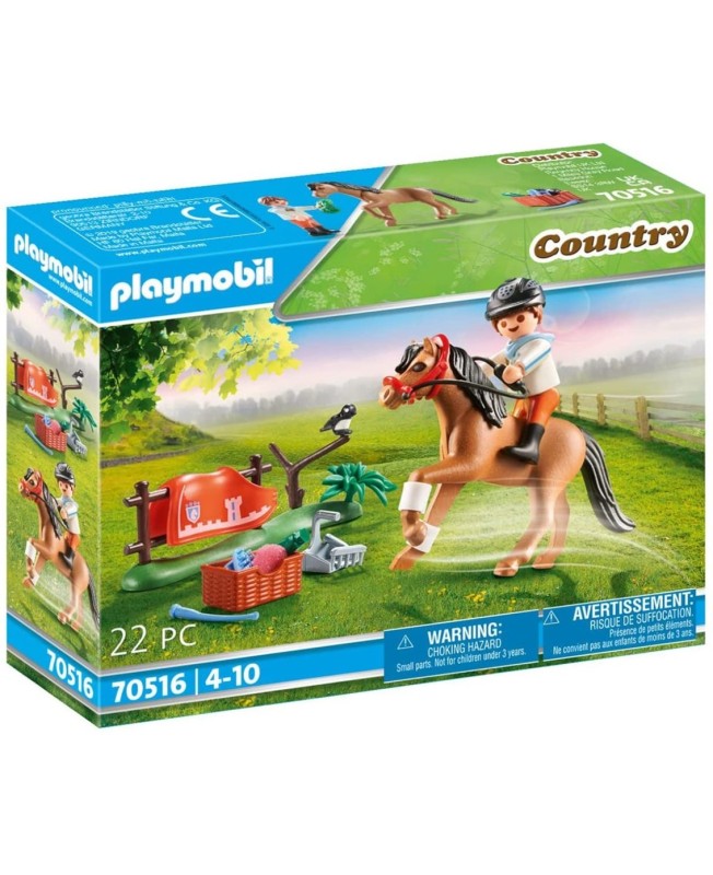 Playmobil coleccionable pony connemara