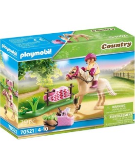 Playmobil coleccionable poni de equitacion aleman