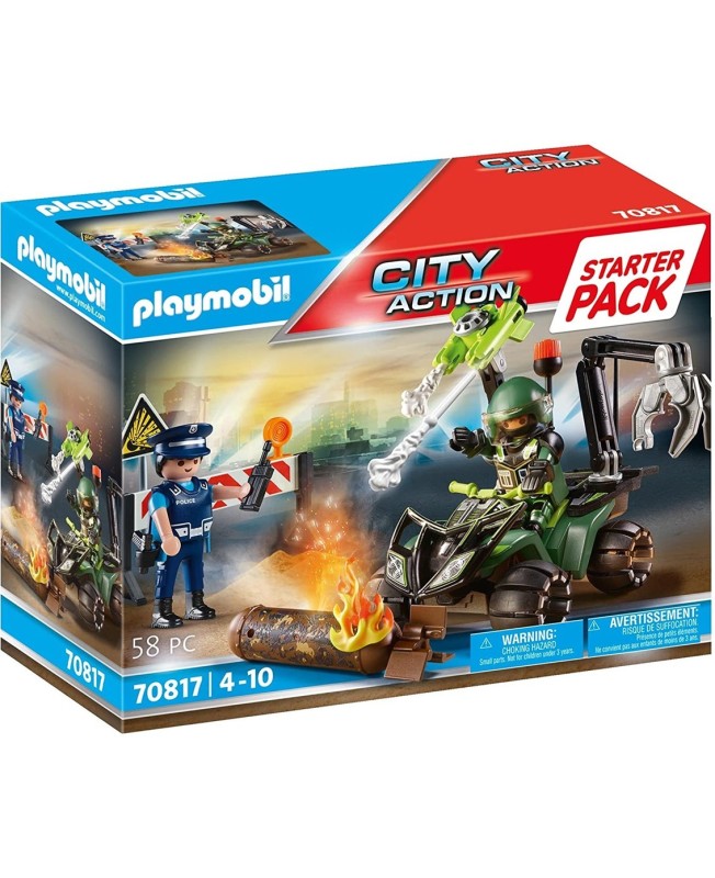 Playmobil starter pack policia : entrenamiento