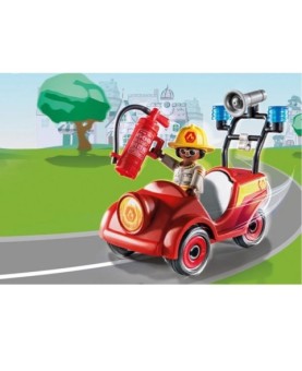 Playmobil d.o.c. mini coche de bomberos