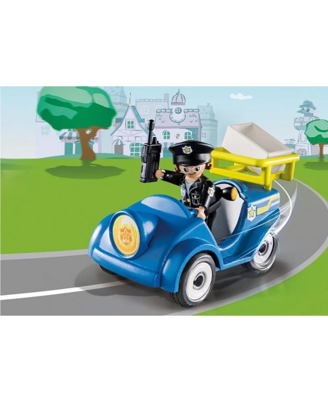 Playmobil duck on call mini coche de policia