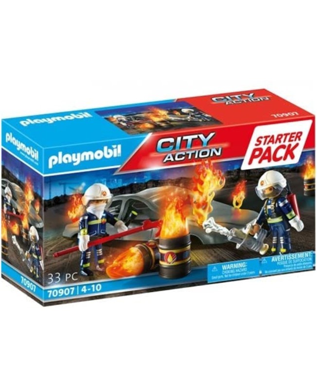 Playmobil starter pack simulaco de incendio