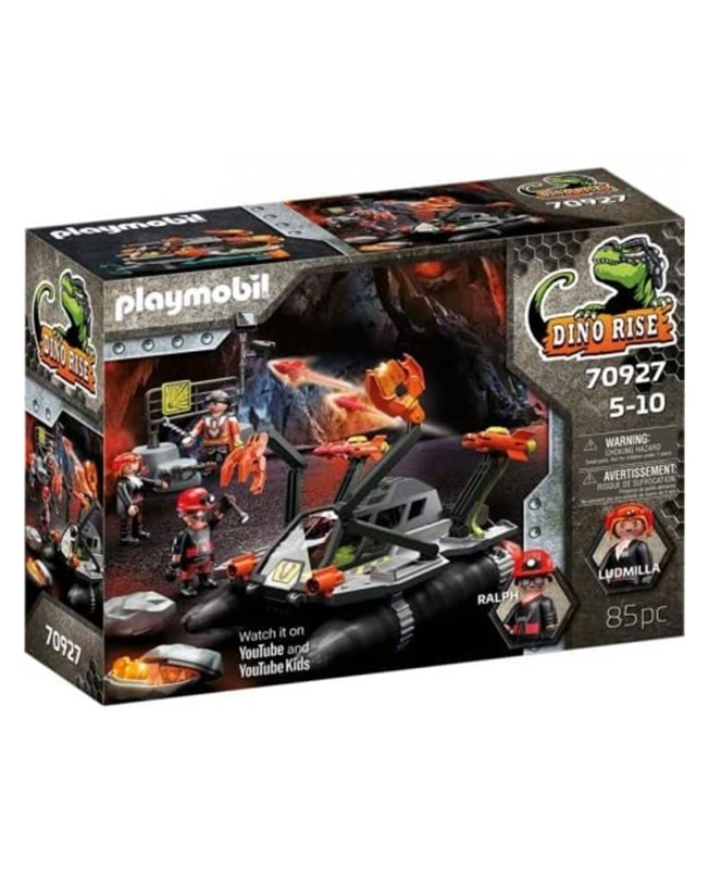 Playmobil dino rise comet corp. taladro de demolicion