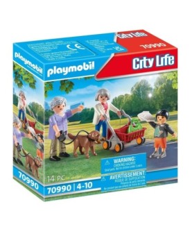 Playmobil abuelos y nieto