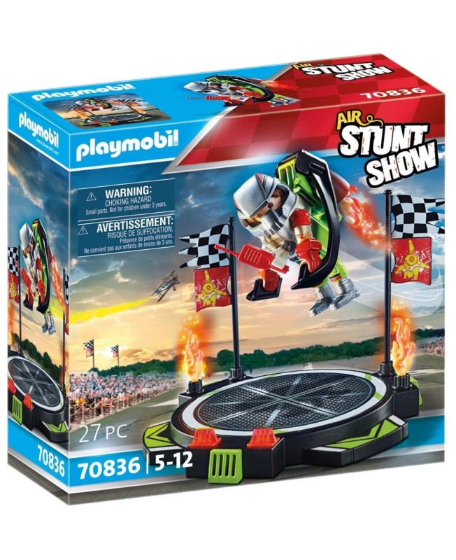 Playmobil air stuntshow mochila propulsora