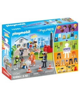 Playmobil my figures: mision de rescate