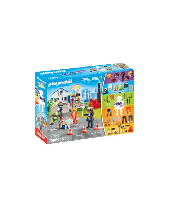 Playmobil my figures: mision de rescate