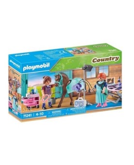 Playmobil country -  veterinaria de caballos