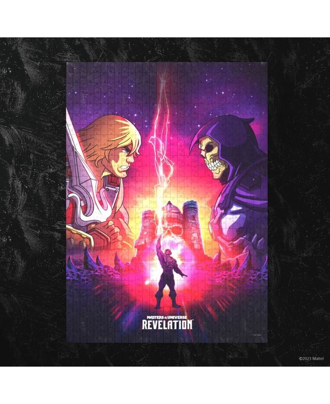 Puzzle amos del universo revelacion he - man & skeletor 1000 piezas