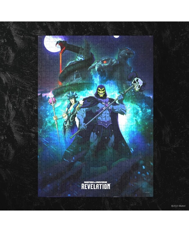 Puzzle amos del universo revelacion skeletor & evil lyn 1000 piezas