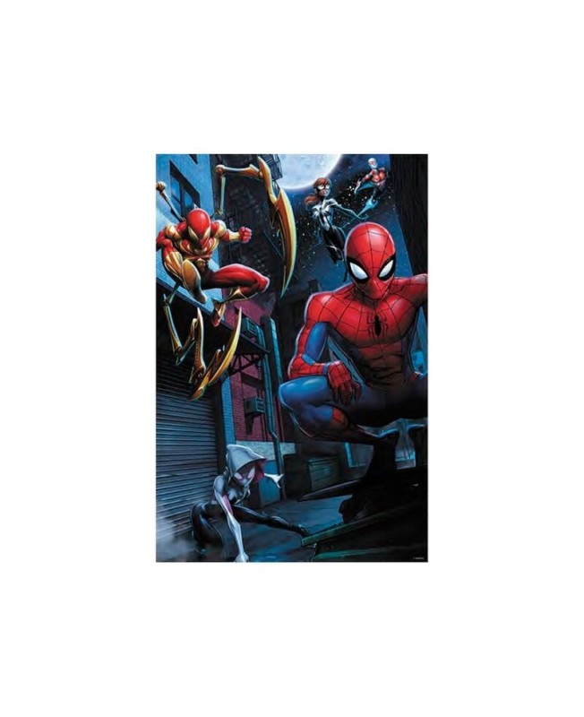 Puzzle lenticular prime 3d marvel spiderman nuevo universo 200 piezas