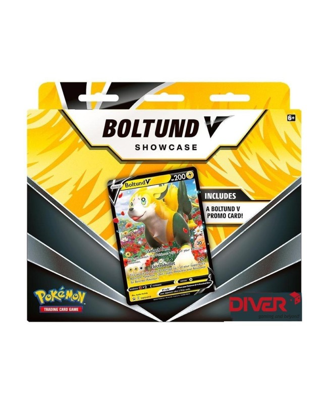 Juego de cartas pokemon tcg boltund v box showcase