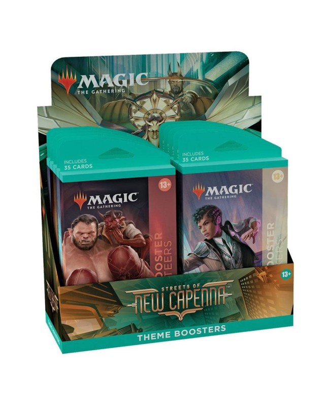 Juego de cartas caja de sobres wizards of the coast magic the gathering streets of new capenna theme boosters (10) inglés