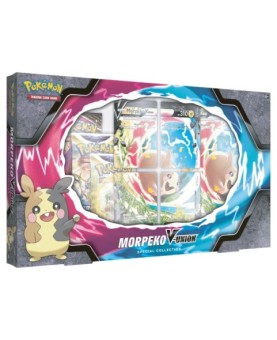 Juego de cartas pokemon colección morpeko v union box q2 2022 inglés