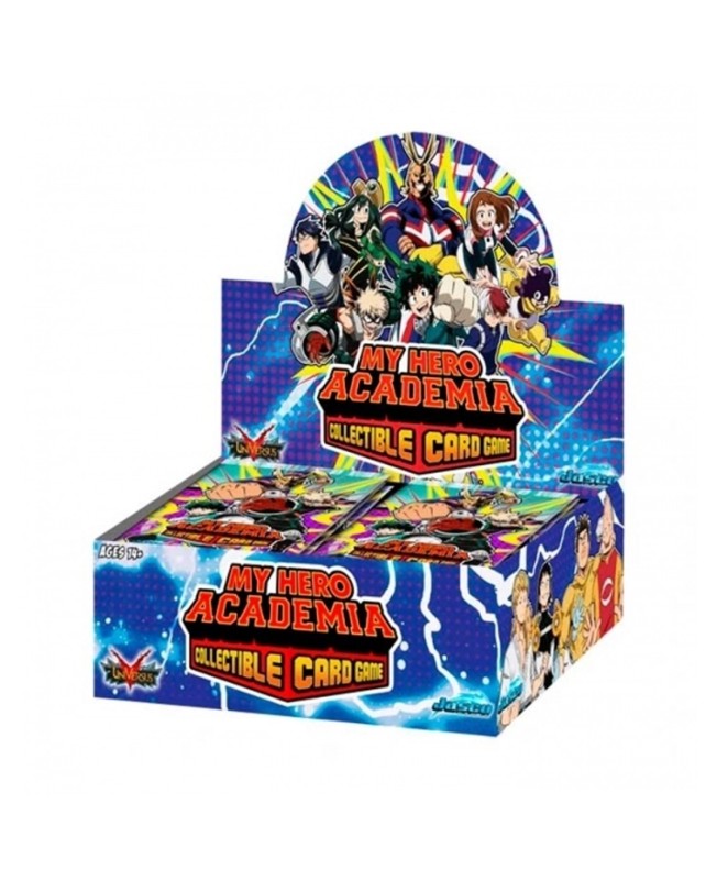 Juego de cartas my hero academia booster box display ola 1 (24 unidades) inglés