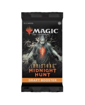 Juego de cartas sobre individual wizards of the coast magic the gathering draft innistrad midnight hunt inglés