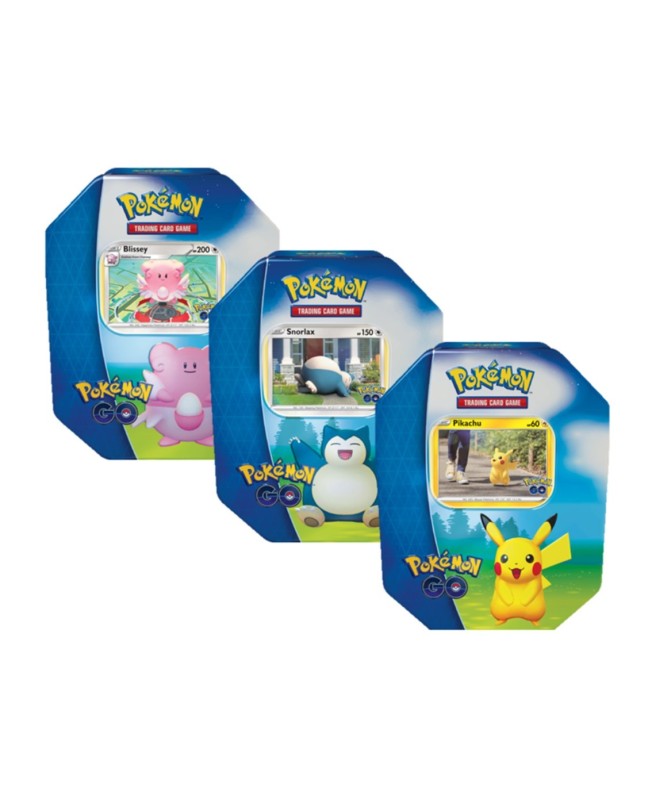 Juego de cartas pokemon tcg go v gift tin aleatorio inglés