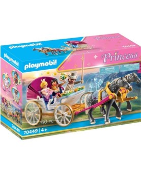 Playmobil carruaje romantico tirado por caballos