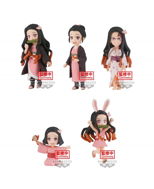 Figura banpresto demon slayer kimetsu no yaiba world collectable nezuko kamado collection unidad aleatoria