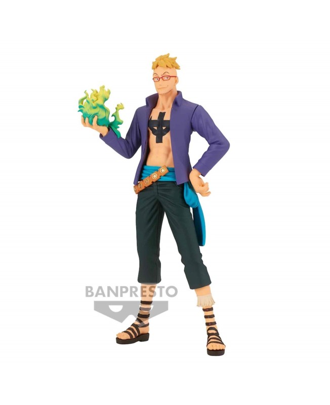 Figura banpresto one piece dxf the grandline men wanokuni vol 21 marco