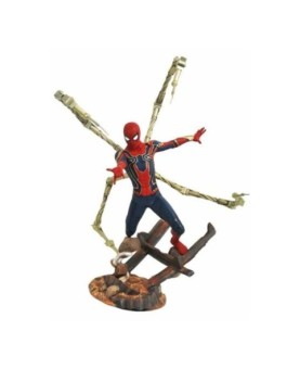 Figura diamond select toys marvel premier collection avengers 3 iron spider - man