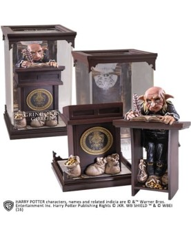 Figura the noble collection harry potter criaturas magicas goblin de gringotts