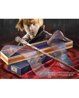 Replica the noble collection harry potter varita de ron weasley