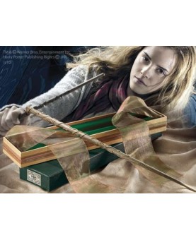 Replica the noble collection harry potter varita de hermione granger caja olivander