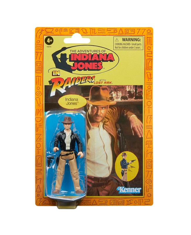 Figura hasbro retro collection indiana jones raiders of the lost ark -  indiana jones