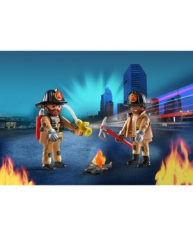 Playmobil duopack bomberos