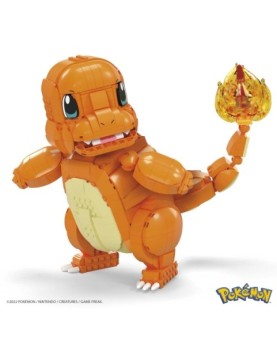 Figura mattel mega construx pokemon jumbo charmander 730 pcs