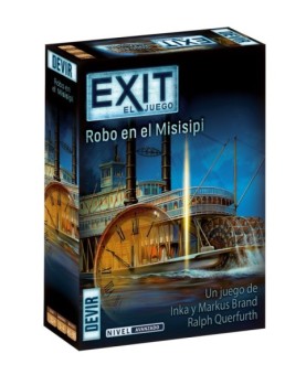 Juego de mesa exit 14 robo en el mississippi