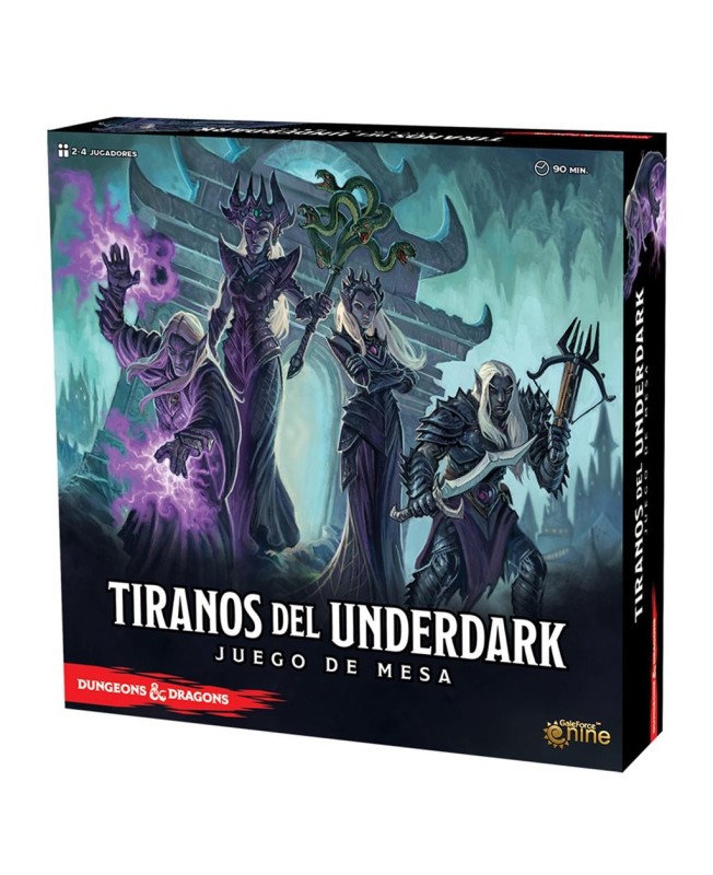 Juego de mesa tiranos del underdark pegi 14