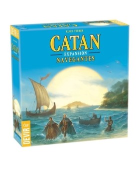 Juego de mesa devir catan navegantes de catan 4 jugadores pegi 8