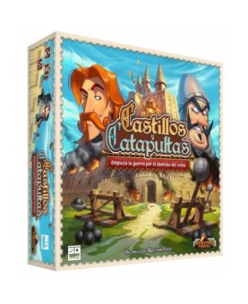 Juego de mesa castillos y catapultas pegi 8