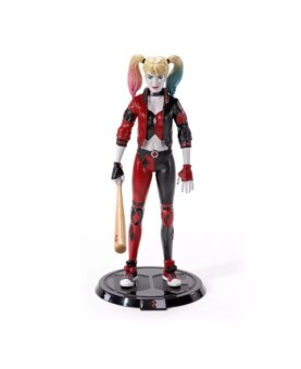 Figura the noble collection bendyfigs dc comics harley rebirth